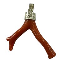 Pendant Mandile 1922 Woman Coralli in Silver Corallo 2MCIC48